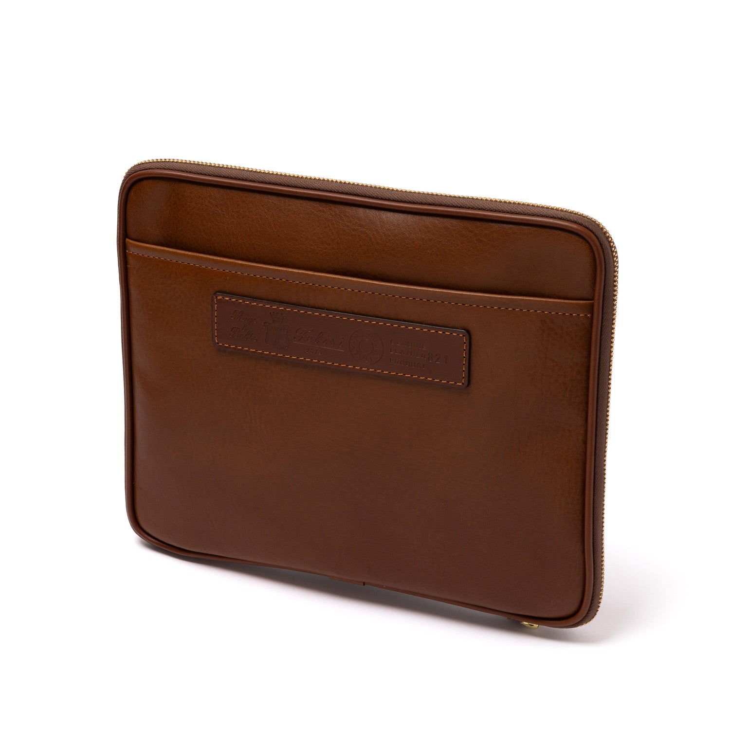 Case "I-Pad Collector" made from Grained Calfskin - handmade